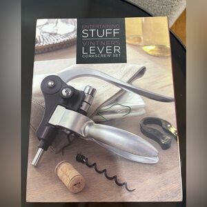 Entertaining Stuff Vitners Corkscrew Set